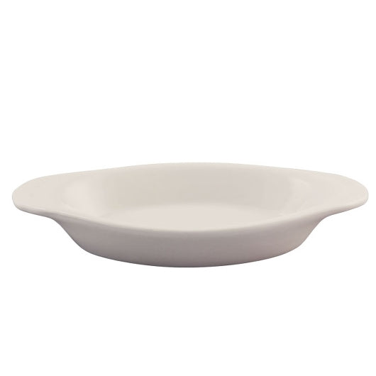 Vertex Buckingham Welsh Rarebit Oval 8 Ounce American White, 1 x 3 DZ Case - Tableware