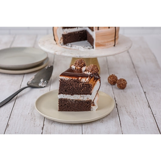 Jwa Cake Chocolate 8 Inch Round Uniced CHOCOLATE Layer Cake, 24 x 12.5 oz Case - DOT product image 2