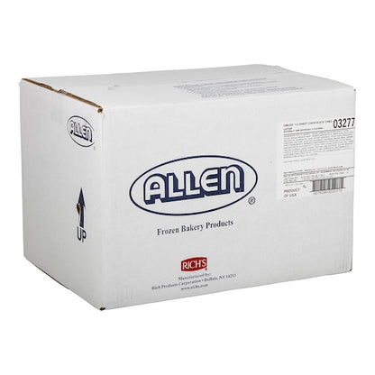 Allen Uniced 1/2 Sheet Chocolate Cake, 5 x 58 oz Case - DOT product image 6