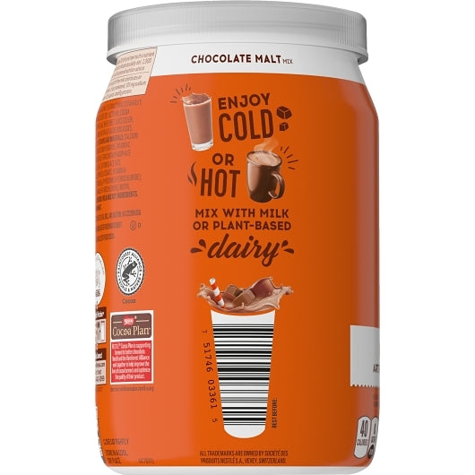 Ovaltine Chocolate Malt Mix, 6 x 12 oz Case - Candy & Confections - image 2