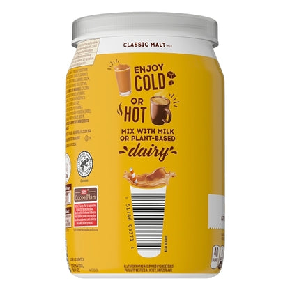 Ovaltine Novartis Classic Milk Flavoring Malt, 6 x 12 oz Case - DOT product image 2