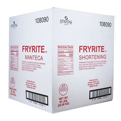Fryrite Animal Vegetable Frying Shortening, 1 x 50 lb Case - DOT product image 8