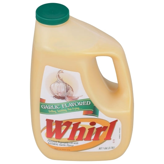 Whirl Garlic Butter Flavored Oil, 3 x 1 GA Case - GS1 inner-pack image