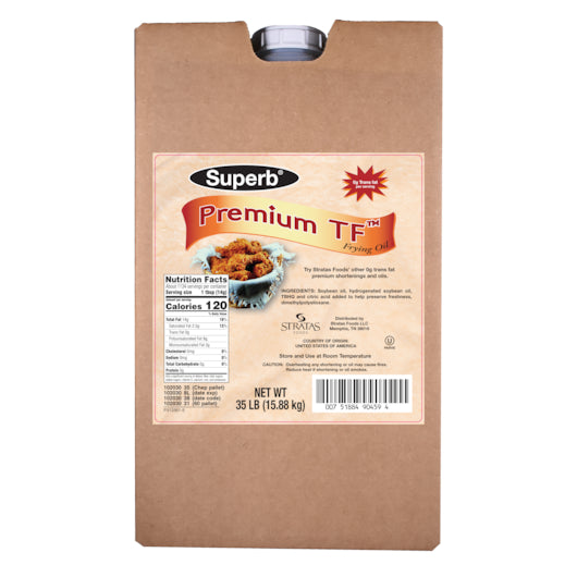 Superb Trans Fat Free Frying Shortening, 1 x 35 lb Case - DOT product image 5