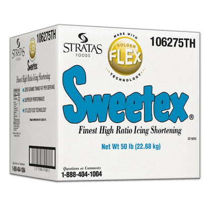 Sweetex Golden Flex Icing Shortening, 1 x 50 lb Case - DOT product image 4