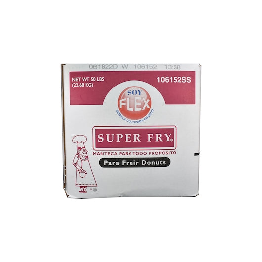Super Fry Soy Flex All Purpose Donut Frying Shortening, 1 x 50 lb Case - DOT product image 7