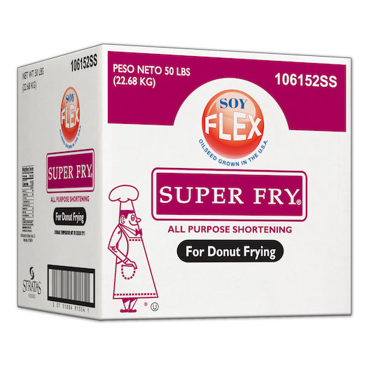 Super Fry Soy Flex All Purpose Donut Frying Shortening, 1 x 50 lb Case - DOT product image 8