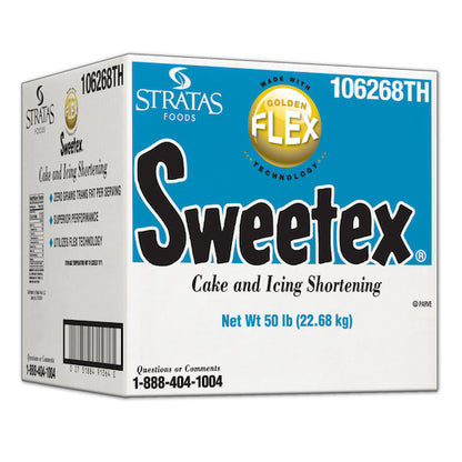 Sweetex Golden Flex Cake & Icing Shortening, 1 x 50 lb Case - DOT product image 4