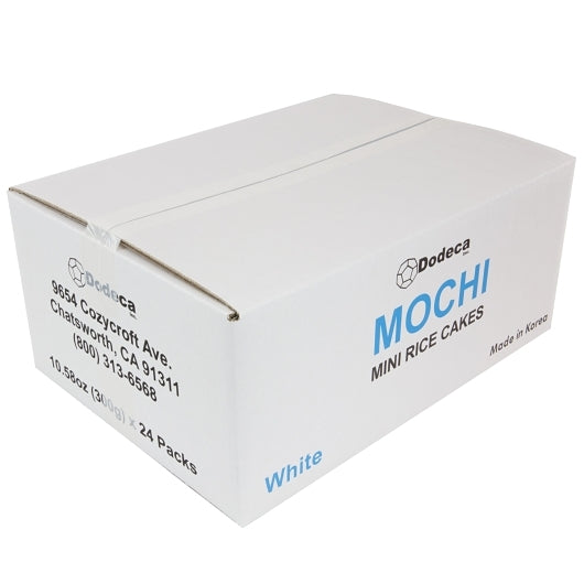 Dodeca Inc Mini Mochi White Rice Cake, 24 x 10.58 oz Case - DOT product image 5