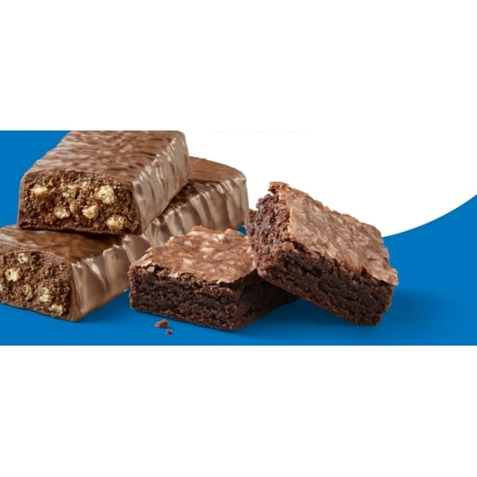 Think Thin Brownie Crunch Bars, 12 x 10 x 2.1 oz Case - Alternate product angle or state