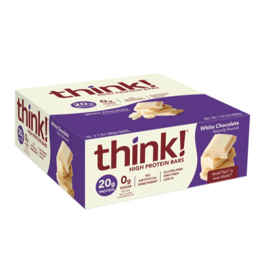 Thinkthin White Chocolate Bar White Chocolate, 12 x 10 x 2.1 oz Case - DOT product image 3