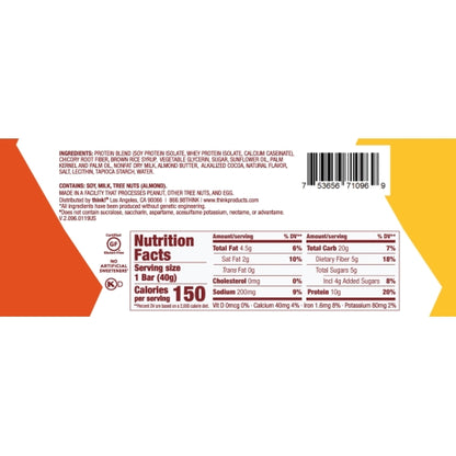 Thinkthin Bar Salted Caramel Lean, 12 x 10 x 1.41 oz Case - DOT product image 2