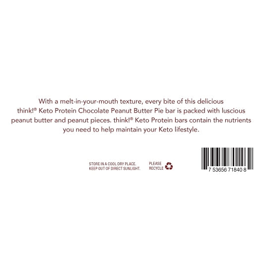 (Price/case)Thinkthin 1098380 Keto Protein Chocolate Peanut Butt - DOT product image 3