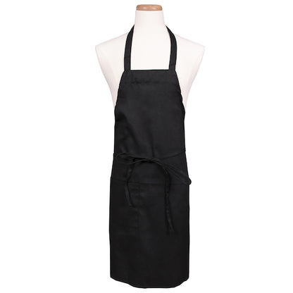 Chef Revival BIB APRON 30X34 BLACK, 1 x 1 each Case - DOT product image 2