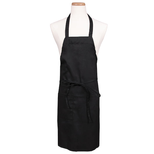 Chef Revival BIB APRON 30X34 BLACK, 1 x 1 each Case - DOT product image 2