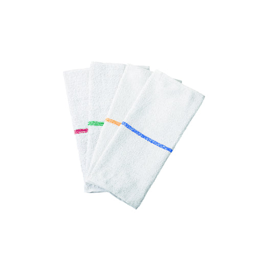 Chef Revival 16" x 19", Striped Bar Towel, 1 x 12 each Case - DOT product image 2