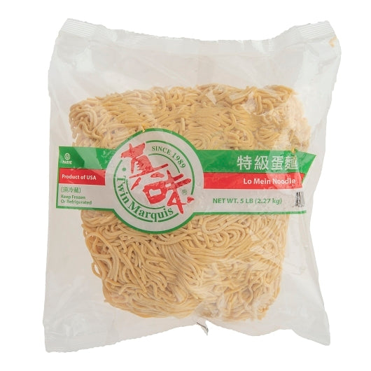 Twin Marquis Lo Mein Noodles, 6 x 80 oz Case - Pantry Ingredients