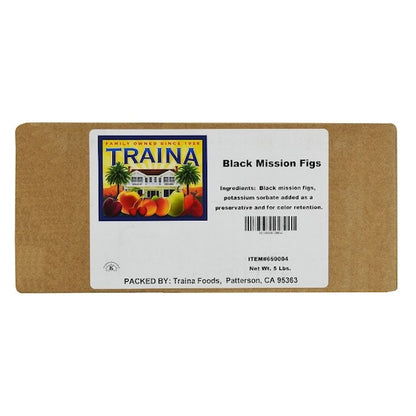 Traina CALIFORNIA BLACK MISSION FIGS, 1 x 5 lb Case - DOT product image 5