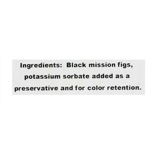 Traina CALIFORNIA BLACK MISSION FIGS, 1 x 5 lb Case - DOT product image 7