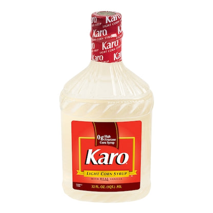 Karo Light Corn Syrup, 6 x 32 fl oz Case - Condiments & Sauces