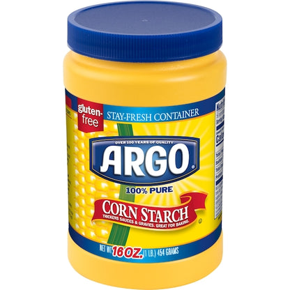 Argo Corn Starch, 12 x 16 oz Case - Pantry Ingredients