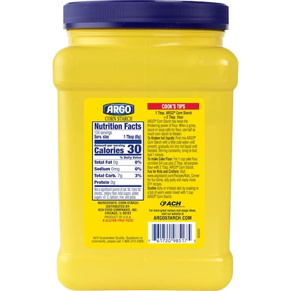 Argo Corn Starch, 6 x 35 oz Case - Pantry Ingredients