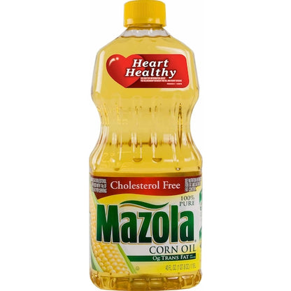 Mazola Corn Oil, 12 x 40 fl oz Case - Pantry Ingredients