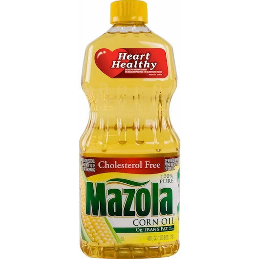 Mazola Corn Oil, 12 x 40 fl oz Case - Pantry Ingredients