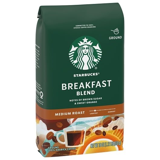 Starbucks Ground Breakfast Blend Coffee, 6 x 1.125 lb Case - Coffee & Tea - image 2