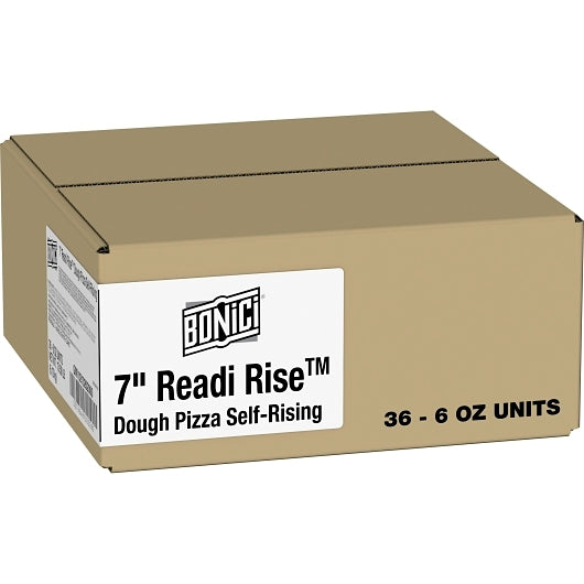 Bonici 7" Readi Rise Pizza Crust, 1 x 36 x 6 oz Case - Breads, Rolls & Buns