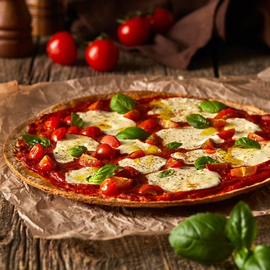 Tyson Non Edge Parbaked 12" Die-Cut Pizza Crusts, 1 x 80 x 6.25 oz Case - GS1 styled product image