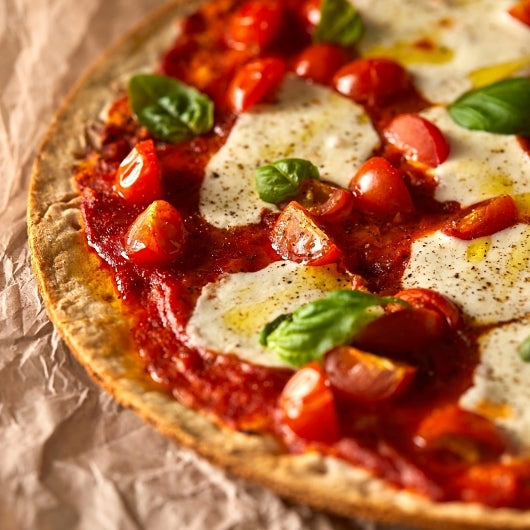 Tyson Non Edge Parbaked 12" Die-Cut Pizza Crusts, 1 x 80 x 6.25 oz Case - GS1 styled product image