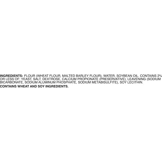Bonici Par-Baked Neapolitan 7 Inch Thin Pizza Crust, 0 G Trans Fat (3 OZ, 80 Pk) - DOT product image 7
