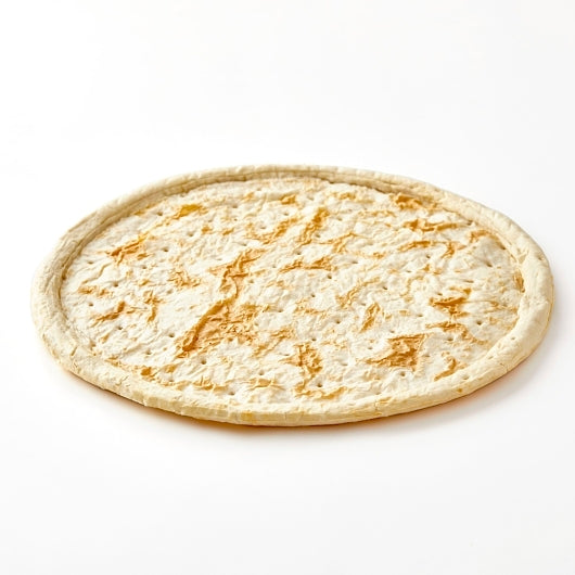 Bonici Pizzeria Parbaked 12 Inch Thin Pizza Crust, 1 x 32 x 9.5 oz Case - GS1 raw or uncooked product image