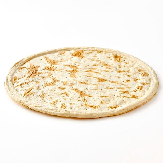Bonici Parbaked Pizzeria Thin 14 Inch Pizza Crust, 1 x 20 x 13.5 oz Case - GS1 raw or uncooked product image