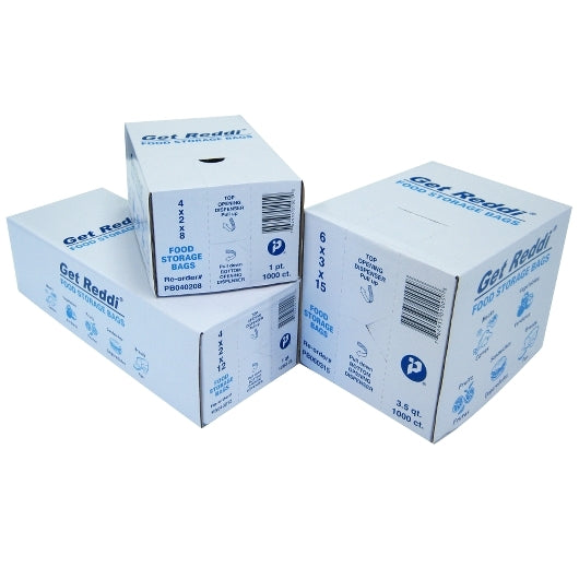 Pitt Plastics Get Redid 5.5 Inch X 4.75 Inc X 19 Inch .75 Millimeter Clear Large Bread Food Storable Bag, 1 x 1000 ct