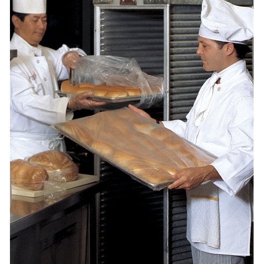 Inteplast Group Poly Bun Pan Cover 21x6x35 .75Ml, 1 x 200 ct Case - Trash Bags & Can Liners