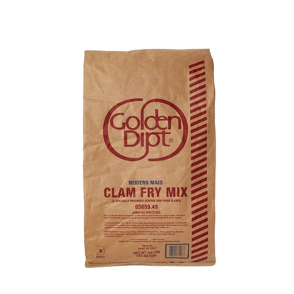 Golden Dipt Modern Maid Clam Fry Breading, 1 x 50 lb Case - Pantry Ingredients