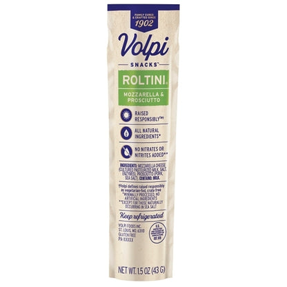 Volpi Roltini Singles With Proscuitto Display Ready Carton, 6 x 12 x 1.5 oz Case - Frozen Meat & Seafood