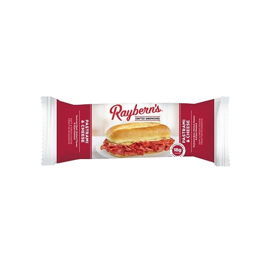 Raybern Individually Wrapped Pastrami & Cheese Sandwich, 8 x 1 each Case - DOT product image 2