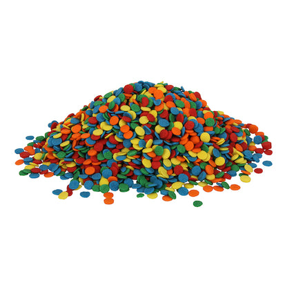 Sprinkle King Decorettes Bright Confetti Blend Non-Partially Hydrogenated, 4 x 5 lb Case - DOT product image 5