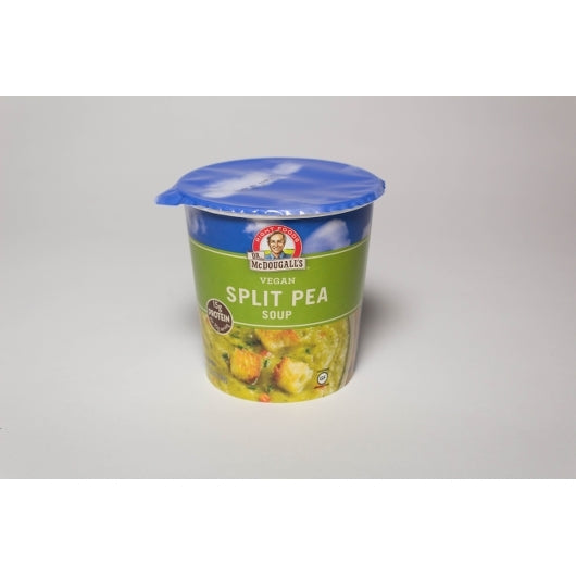 Dr. McDougall's Right Foods Vegan Split Pea Soup Case 2.5oz (PACK OF 6) - DOT product image 1