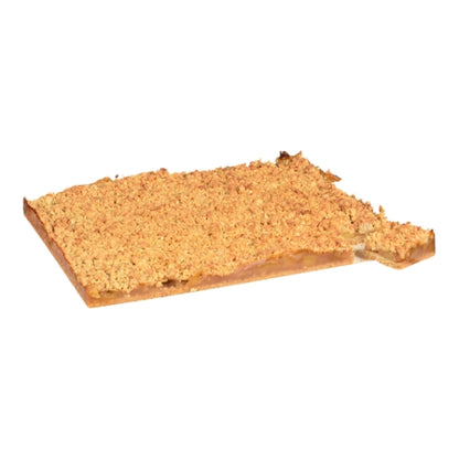 The Original Cakerie 12 Inch x 16 Inch Apple Crumble Dessert Bar, 2 x 140 oz Case - Bakery & Desserts