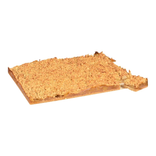 The Original Cakerie 12 Inch x 16 Inch Apple Crumble Dessert Bar, 2 x 140 oz Case - Bakery & Desserts