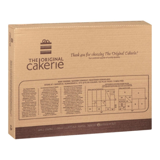 The Original Cakerie 12 Inch x 16 Inch Apple Crumble Dessert Bar, 2 x 140 oz Case - DOT product image 3