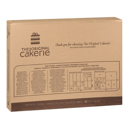 The Original Cakerie 12 Inch x 16 Inch Tripleberry Crumble Dessert Bar, 2 x 110 oz Case - Bakery & Desserts