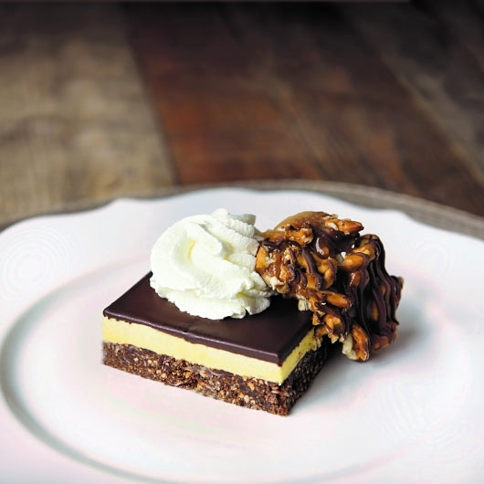 The Original Cakerie 12 Inch x 16 Inch Nanaimo Dessert Bar, 2 x 97 oz Case - DOT product image 4