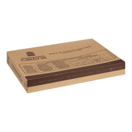 The Original Cakerie 12 Inch x 16 Inch Silk Chocolate Truffle Dessert Bar, 2 x 2.69 KG Case - Bakery & Desserts