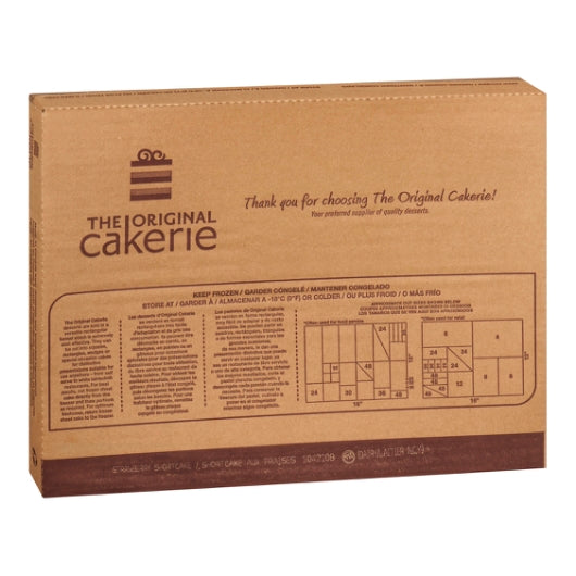 The Original Cakerie Supersize Strawberry Shortcake, Kosher, 2 x 185 oz Case - Bakery & Desserts