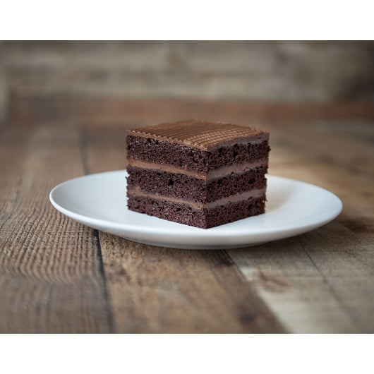 The Original Cakerie 12" x 16" Super Size Chocolate Layer Cake, 2 x 181 oz Case - Bakery & Desserts